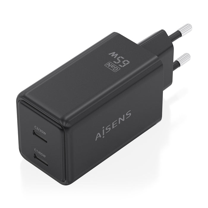 EAN 8435739904329 - AISENS ASCH-65W2P079-BK cargador de dispositivo móvil imagen 2