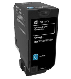 EAN 734646608473 - Lexmark 84C2HC0 cartucho de tóner 1 pieza(s) Original Cian imagen 1