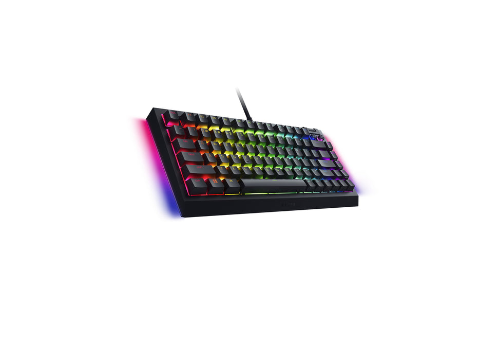 EAN 8887910072974 - Razer BlackWidow V4 75% teclado Juego USB QWERTY Inglés de EE. UU. Negro imagen 6