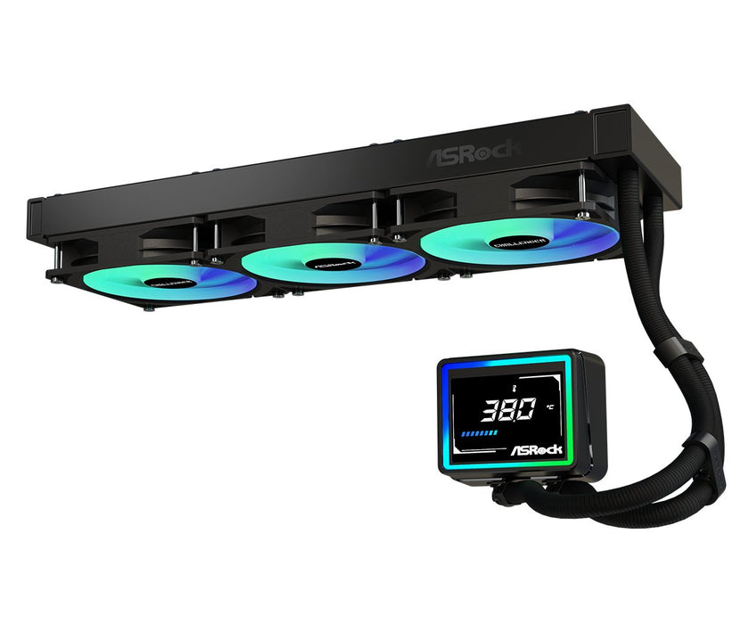 EAN 4711581493483 - Asrock Challenger 360 Digital Procesador Kit de refrigeración líquida 12 cm Negro imagen 4