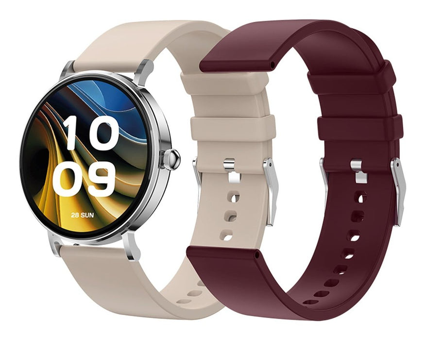 EAN 8436609913632 - SPC Duo Velvet 3,35 cm (1.32") AMOLED Digital 466 x 466 Pixeles Pantalla táctil Plata imagen 2