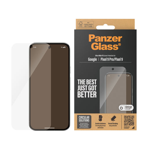 EAN 5715685000553 - PanzerGlass ® Screen Protector Google Pixel 9 5G | 9 Pro 5G | Ultra-Wide Fit Protector de pantalla 1 piez imagen 2