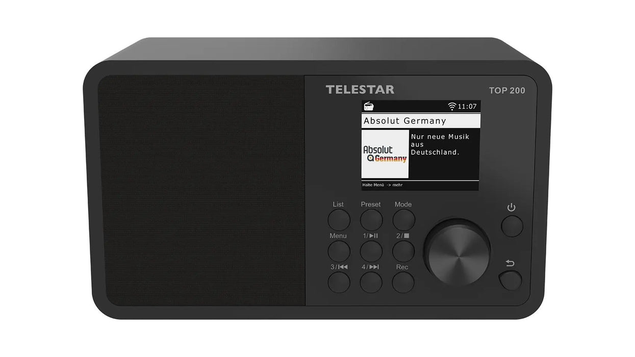EAN 4262508450022 - Telestar TOP 200 Portátil Analógico y digital Negro imagen 1