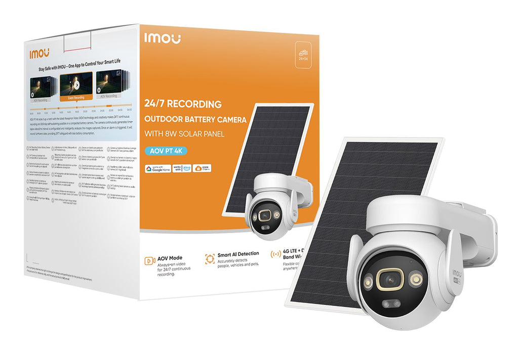 EAN 6937479645330 - Imou AOV PT 4K Kit Torreta Cámara de seguridad IP Exterior 3840 x 2160 Pixeles Pared imagen 2