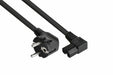 EAN 4066857002440 - Kabelmeister SK0151-S010 cable de transmisión Negro 1 m Enchufe tipo E+F IEC C15 imagen 1