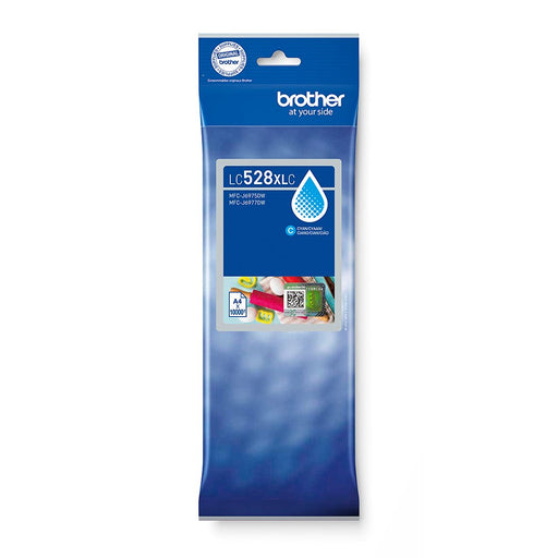 EAN 4977766843010 - Brother LC528XLC cartucho de tinta 1 pieza(s) Original Ultra High Yield Cian imagen 1