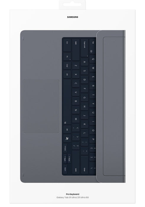 EAN 8806099015459 - Samsung Galaxy Tab S11 Ultra Pro Keyboard AZERTY Francés Pogo pin Gris imagen 10