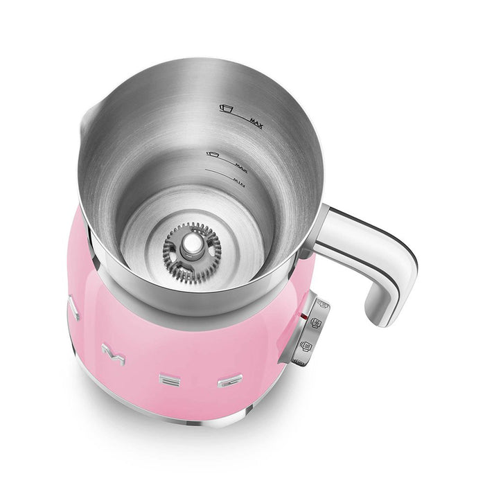 EAN 8017709316129 - Smeg MFF11PKEU espumador o calentador de leche Automatic milk frother/warmer Rosa imagen 4