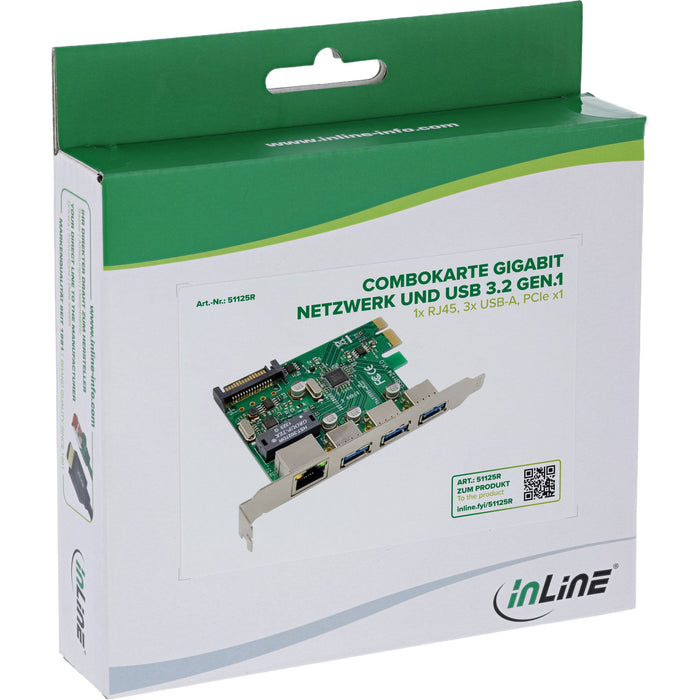 EAN 4043718341467 - InLine 51125R tarjeta y adaptador de interfaz imagen 1