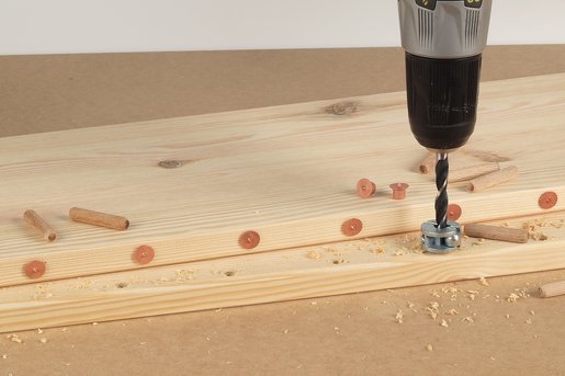 EAN 4006885291102 - wolfcraft GmbH 2911000 herramienta para fabricación de clavija de madera Centrador de clavijas imagen 4