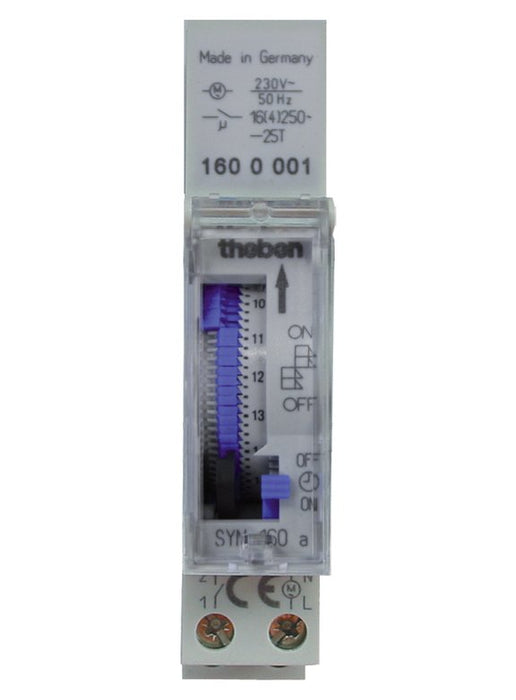 EAN 4003468161609 - Theben SYN 160 a Azul, Gris Temporizador diario imagen 1