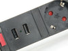 EAN 4015867199473 - Equip 333304 unidad de distribución de energía (PDU) 3 salidas AC Negro, Plata imagen 4