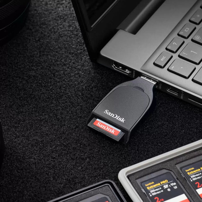 EAN 0619659214838 - SanDisk SDDR-C731-GNANN lector de tarjeta USB 3.2 Gen 1 (3.1 Gen 1) Type-A Negro imagen 4