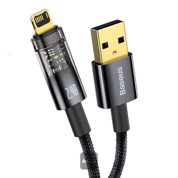 EAN 6932172605759 - Baseus CATS000401 cable de conector Lightning 1 m Negro imagen 1