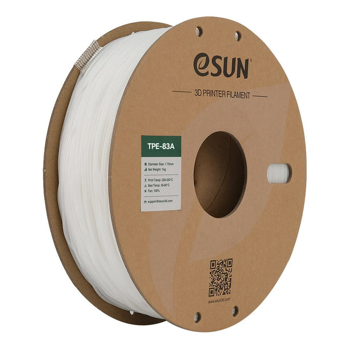 EAN 6922572274013 - eSUN TPE-83A Elastómero termoplástico (TPE) Blanco 1 kg imagen 1