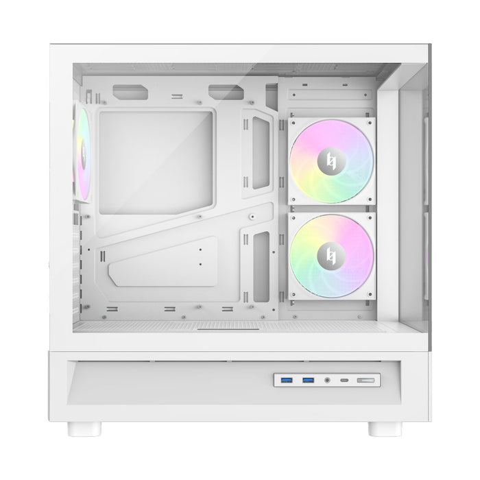 EAN 6931858712125 - GameMax NEX C51 WH carcasa de ordenador Blanco imagen 9