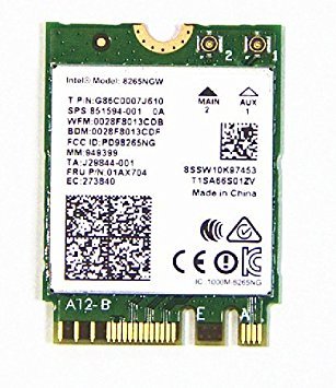 EAN 0675901377386 - Intel 8265.NGWMG adaptador y tarjeta de red Interno WLAN 867 Mbit/s imagen 1