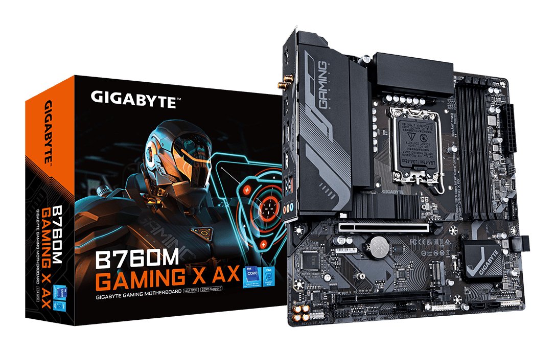EAN 889523036020 - GIGABYTE B760M Gaming X AX Intel B760 Express LGA 1700 micro ATX imagen 1