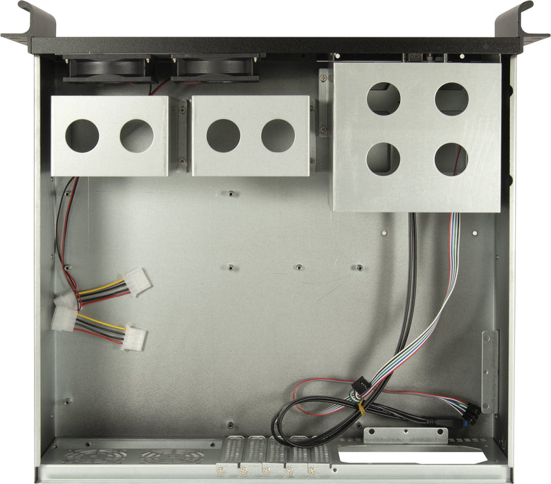 EAN 4260455646390 - Inter-Tech 3U-K-340L Estante Negro imagen 4