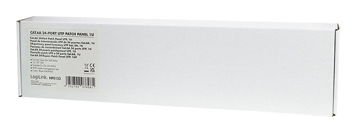 EAN 4052792076981 - LogiLink NP0133 panel de parcheo 1U imagen 7