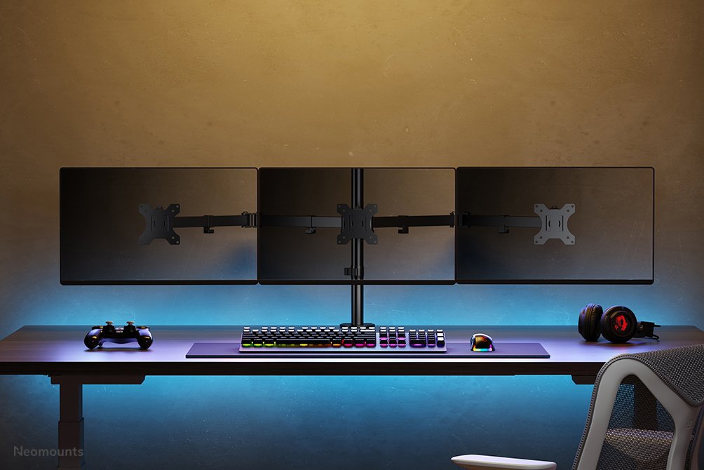 EAN 8717371446406 - Neomounts FPMA-D550D3BLACK soporte para monitor 68,6 cm (27") Escritorio Negro imagen 7