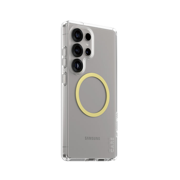 EAN 5715685016967 - PanzerGlass CARE™ by ® Urban Combat Case Transparent w. Chardonnay Qi Compatible Samsung Galaxy S25 Ultra imagen 1