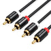 EAN 6922794740907 - Vention VAB-R06-B150 cable de audio 1,5 m RCA Negro imagen 1