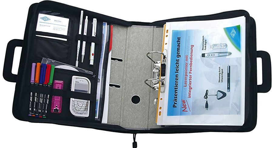 EAN 4003801790879 - Wedo 58 601 organizador personal Plástico, Poliéster Negro imagen 3