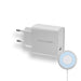 EAN 4040895008626 - RealPower PC-MagSet Universal Blanco Corriente alterna Cargador inalámbrico Interior imagen 1