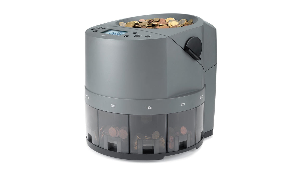 EAN 8717496336347 - Safescan 1450 Contador de monedas Gris imagen 1