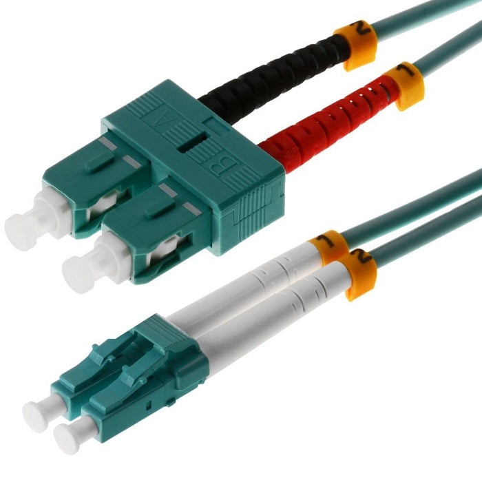 EAN 4005938157433 - Helos 5m OM3 LC/SC Cable de fibra óptica e InfiniBand Turquesa imagen 1
