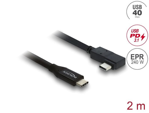 EAN 4043619817115 - DeLOCK 81711 cable USB USB4 Gen 3x2 2 m USB C Negro imagen 2