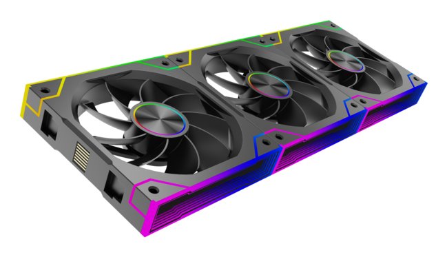 EAN 4044953504372 - Xilence Gaming Series XPF360R.ARGB Carcasa del ordenador Ventilador 12 cm Negro 3 pieza(s) imagen 1