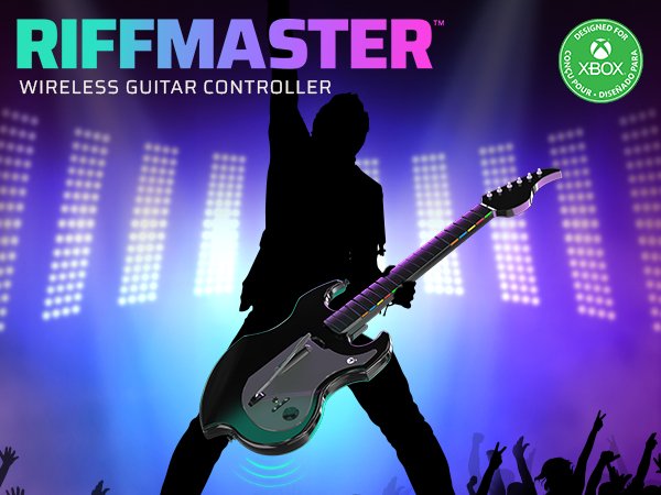 EAN 0708056072605 - PDP Riffmaster Negro, Gris Guitarra Analógico/Digital PC, Xbox One, Xbox Series S, Xbox Series X imagen 14