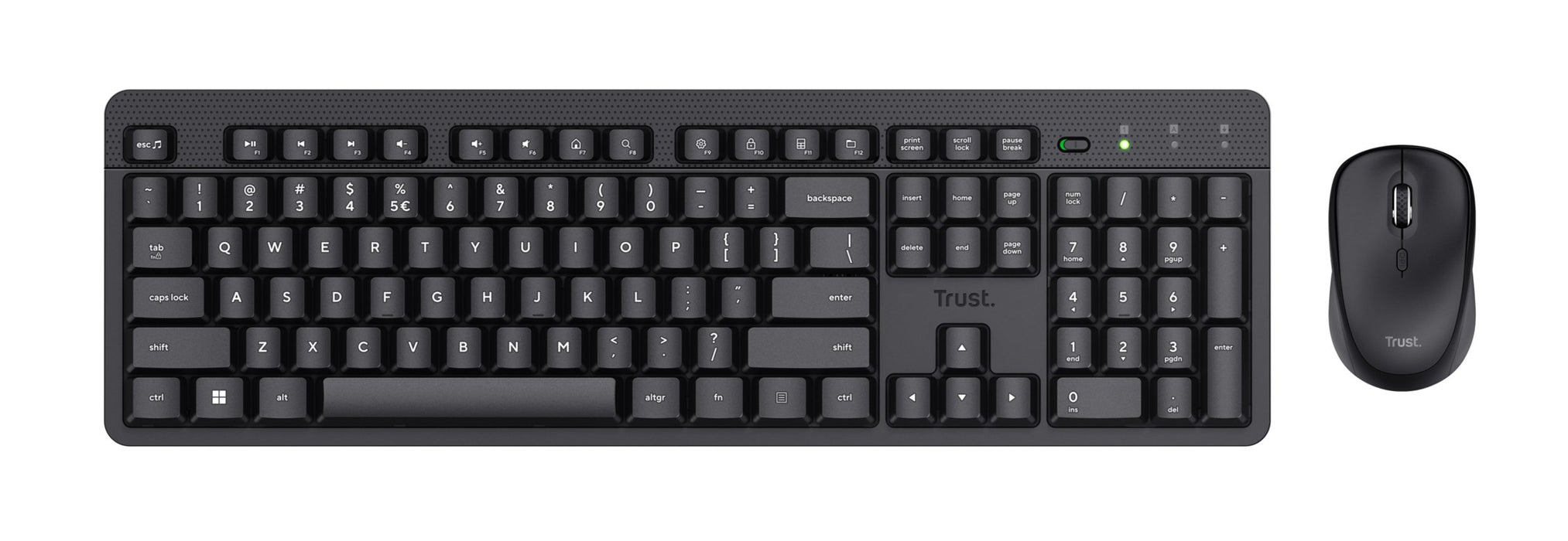 EAN 8713439250237 - Trust Ody II teclado Ratón incluido Oficina RF inalámbrico AZERTY Francés Negro imagen 4
