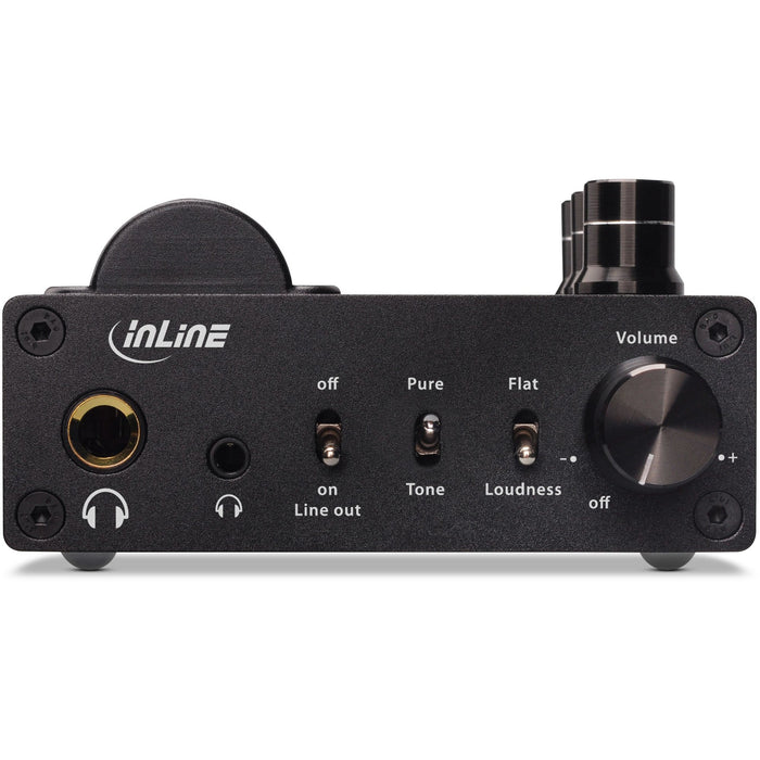 EAN 4043718269945 - InLine 99207I amplificador para audífono Negro imagen 2