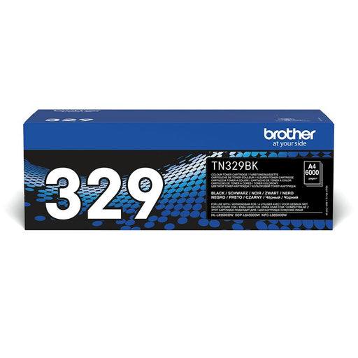 EAN 4977766735056 - Brother TN-329BK cartucho de tóner 1 pieza(s) Original Negro imagen 1
