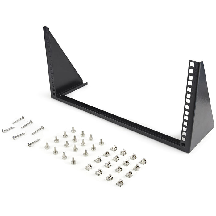 EAN 65030887847 - StarTech.com RK519WALLV armario rack Bastidor de pared Negro imagen 3