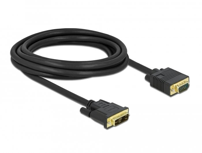 EAN 4043619867509 - DeLOCK 86750 adaptador de cable de vídeo VGA (D-Sub) Negro imagen 1