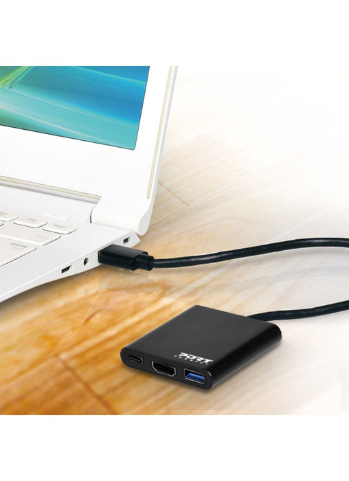 EAN 3567049001407 - Port Designs PORT Connect 900140 base para portátil y replicador de puertos Alámbrico USB 3.2 Gen 1 (3.1  imagen 5