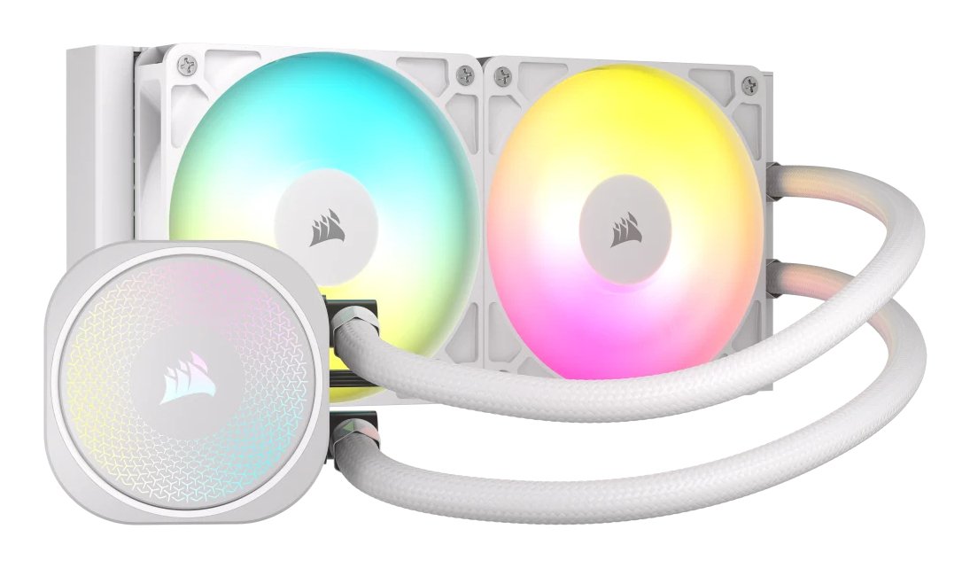 EAN 0840006687580 - Corsair Nautilus 240 RS ARGB Liquid Procesador Sistema de refrigeración líquida todo en uno Blanco 1 piez imagen 1