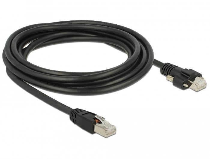 EAN 4043619856695 - DeLOCK 85669 cable de red Negro 3 m Cat6 S/FTP (S-STP) imagen 1