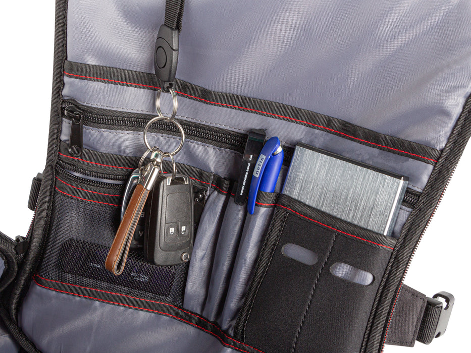 EAN 5901969426618 - GENESIS Pallad 550 43,9 cm (17.3") Mochila Negro, Rojo imagen 13