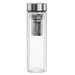 EAN 4047443490636 - Hama 00181598 bidón de agua Uso diario Vidrio de borosilicato, Silicona Azul, Transparente imagen 2