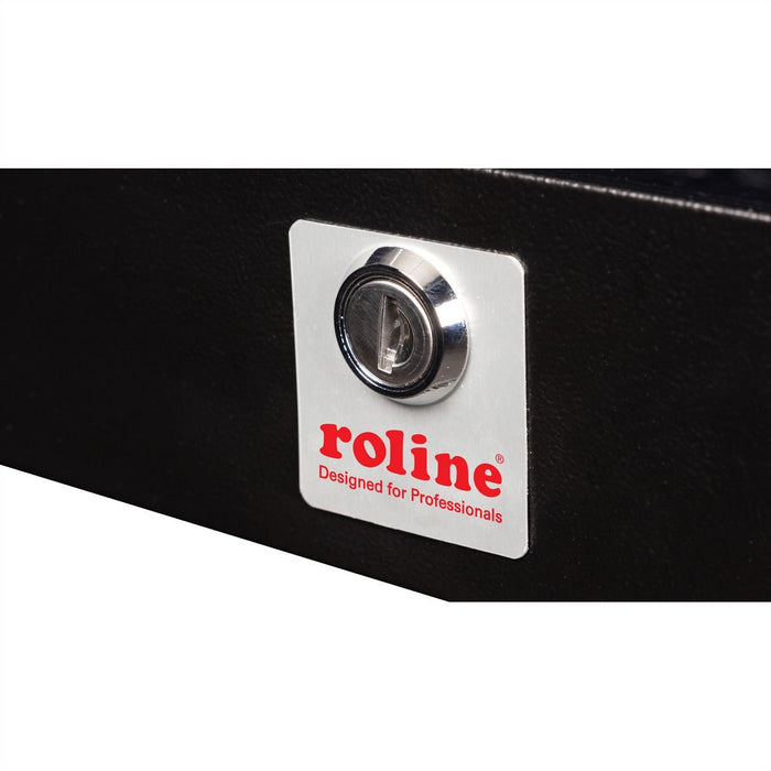 EAN 7630049601888 - ROLINE 26.21.0185 armario rack 5U Bastidor de pared Negro imagen 3