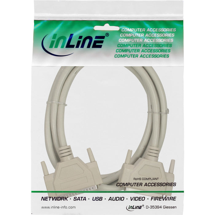 EAN 4043718291519 - InLine 37137 cable de serie Beige 1 m DB-37 imagen 2