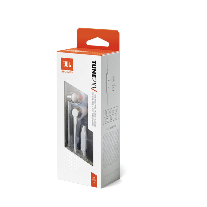 EAN 1200130022937 - JBL Tune 210 Auriculares Alámbrico Dentro de oído Música Gris imagen 8