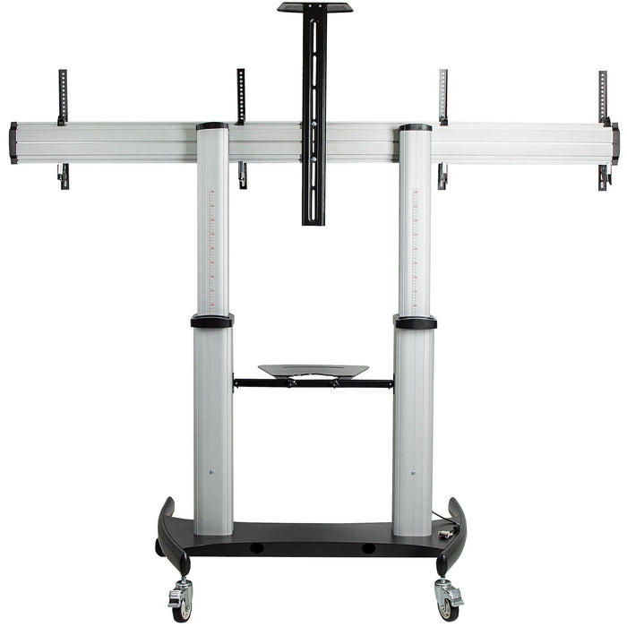 EAN 0065030891653 - StarTech.com STNDMTVDUO soporte para TV 152,4 cm (60") Negro, Plata imagen 4