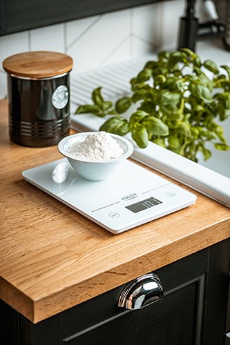 EAN 5903887801577 - Adler AD 3170 báscula de cocina Transparente, Blanco Rectángulo Báscula electrónica de cocina imagen 6