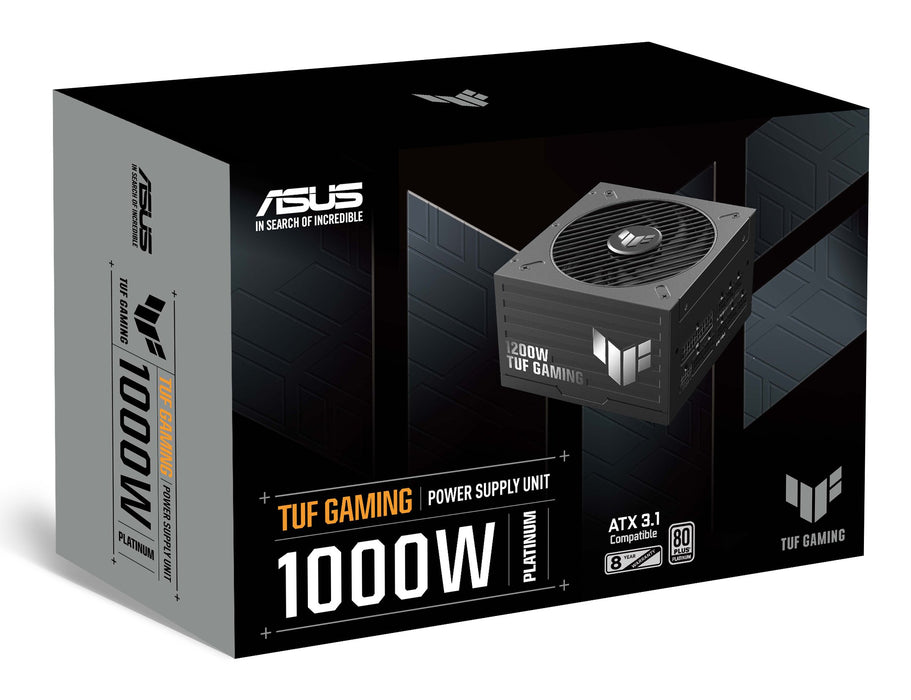 EAN 4711636489768 - ASUS TUF-GAMING-1000P unidad de fuente de alimentación 1000 W 20+4 pin ATX ATX Negro imagen 9